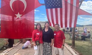 Larimer County Commissioner-Kristin Stephen with Tacsco Board Members